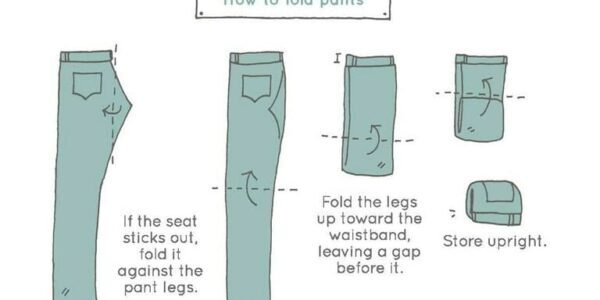 5 Cara Mudah Melipat Celana Panjang dan Jenis Baju Lainnya