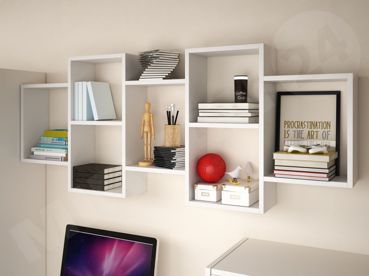 9+ Inspirasi Tempat Penyimpanan Vertikal. Menempel di Dinding dan Bikin ...