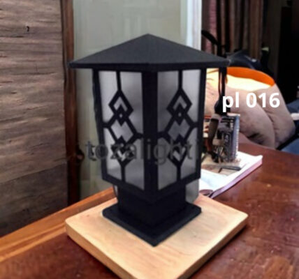 Jual Lampu Pilar Pagar / Atap Rumah / Lampu Pagar Minimalis / Lampu ...